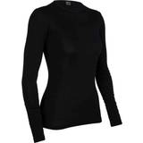 Icebreaker Everyday Long Sleeve Crewe - Black