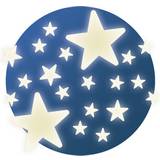 Blå - Stjerner Indretningsdetaljer Djeco Stars Wall Sticker