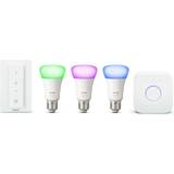 Philips hue white ambiance starter kit Philips Hue White And Color Ambiance LED Lamp 10W E27 3 Pack Starter Kit