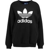 28 - XS Sweatere adidas Women's Trefoil Crew Sweatshirt - Black