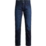 Jack & Jones Badeshorts - Herre Jeans Jack & Jones Iwhmike Original Jos 097 I.K. Tapered Fit Jeans - Blue/Blue Denim