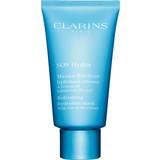 Blå Ansigtsmasker Clarins SOS Hydra Refreshing Hydration Mask 75ml