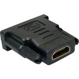 DVI - Guld Kabler Sandberg DVI - HDMI Adapter M-F