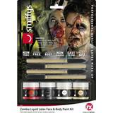 Beige Makeup Kostumer Smiffys Horror Zombie Liquid Latex Kit