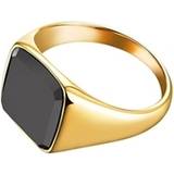 Northern Legacy Smykker Northern Legacy Signature Ring - Gold/Onyx
