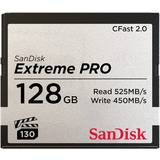 CFast 2.0 Hukommelseskort SanDisk Extreme Pro CFast 2.0 525/450MB/s 128GB