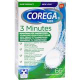 Modvirker dårlig ånde Rengøringstabletter Corega 3 Minutes Tablets 66-pack