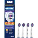 Blegende Tandbørstehoveder Oral-B 3D White 4-pack