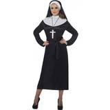 Nonner Udklædningstøj Smiffys Nonne Kostume Sort