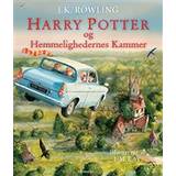 Engelsk Bøger Harry Potter og Hemmelighedernes Kammer: Illustreret udgave (Indbundet, 2016)