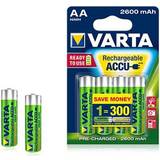 hovedsagelig rødme Resistente Batterier - Genopladelige standardbatterier Batterier & Opladere •  PriceRunner »