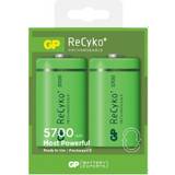 Genopladelige batterier d GP Batteries Recyko 570DHCBE-2GB2/D