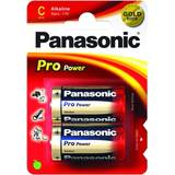 Panasonic Batterier - Engangsbatterier Batterier & Opladere Panasonic LR14PPG 2 Pack