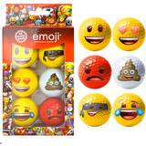 Emoji Golfbolde Emoji Novelty (6 pack)