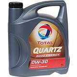 Total Bilpleje & Biltilbehør Total Quartz 9000 Energy 0W-30 Motorolie 5L