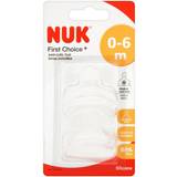 Nuk Sutteflasketilbehør Nuk First Choice+ Silicone Teat Size 1 2-pack