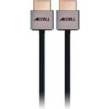 Accell Kabler Accell ProUltra Thin HDMI - HDMI High Speed with Ethernet 1m
