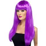 Lilla Parykker Smiffys Babelicious Wig Purple