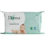Hvid Baby hudpleje Derma Eco Baby Wet Wipes 64pcs