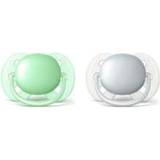 Philips Sutter Philips Avent Ultra Soft Pacifier 0-6m 2-pack
