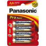 AA (LR06) - Batterier Batterier & Opladere Panasonic AA Pro Power Compatible 4-pack