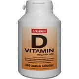 Forbedrer muskelfunktionen Kosttilskud Lekaform Vitamin-D 300 stk