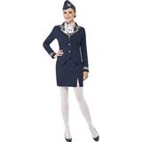 Stewardesse kostume Smiffys Airways Attendant Costume