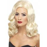 20'erne Parykker Smiffys 20's Luscious Long Wig Blonde