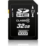 GOODRAM 32 GB Hukommelseskort GOODRAM S1A0 SDHC Class 10 UHS-I U1 60/10MB/s 32GB