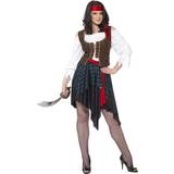 Pirater Dragter & Tøj Smiffys Pirate Lady Costume Brown