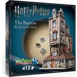 Bygninger 3D puslespil Wrebbit Harry Potter the Burrow Weasley Family Home