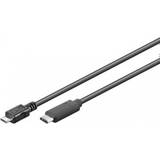 USB-kabel Kabler Goobay 67895 USB C - USB Micro-B M-M 0.2m