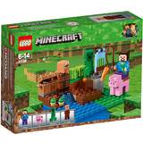 Bondegårde Legetøj Lego Minecraft Melonfarmen 21138