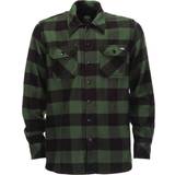 Dame - Grøn - Ternede Tøj Dickies Sacramento Shirt - Pine Green