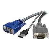 Rund - USB-kabel - VGA Kabler StarTech VGA-USB A/VGA 1.8m