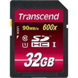 Transcend 32 GB Hukommelseskort Transcend SDHC UHS-I U1 90MB/s 32GB (600x)