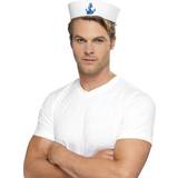 Uniformer & Profession Hatte Kostumer Smiffys Doughboy US Sailor Hat White