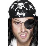 Pirater Tilbehør Kostumer Smiffys Deluxe Pirate Eyepatch Black