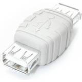 StarTech Hun – Hun - USB-kabel Kabler StarTech USB A-USB A 2.0 F-F Gender Changer