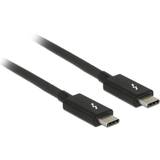DeLock USB-kabel Kabler DeLock Thunderbolt 3 USB C-USB C 3.1 Gen 2 1m