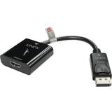 Lindy DisplayPort-kabler - HDMI DisplayPort - Rund Lindy HDMI-DisplayPort M-F 0.2m