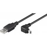 2.0 - Et stik Kabler Goobay USB A - USB Mini-B 5-pin (angled) 2.0 1.8m