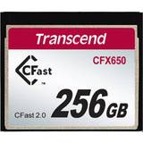 CFast 2.0 Hukommelseskort Transcend CFast 2.0 256GB (650x)