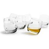 Sagaform Hvidvinsglas Vinglas Sagaform rounded bottom Whiskyglas 20cl 6stk