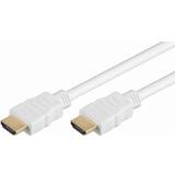 MicroConnect HDMI-kabler - Hvid MicroConnect HDMI - HDMI 1.4 2m