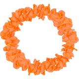 Skandinavien Tilbehør Kostumer Folat Hawaii Lei Neon Orange Floral