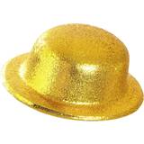 Widmann Glitter Bowler Hat Gold