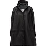 Gummi - XL Overtøj Stutterheim Mosebacke Raincoat - Black