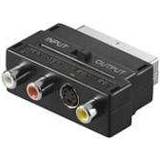 S-video Kabler Wentronic SCART-3RCA Adapter