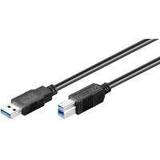 Wentronic USB-kabel Kabler Wentronic SuperSpeed USB A-USB B 3.0 0.2m